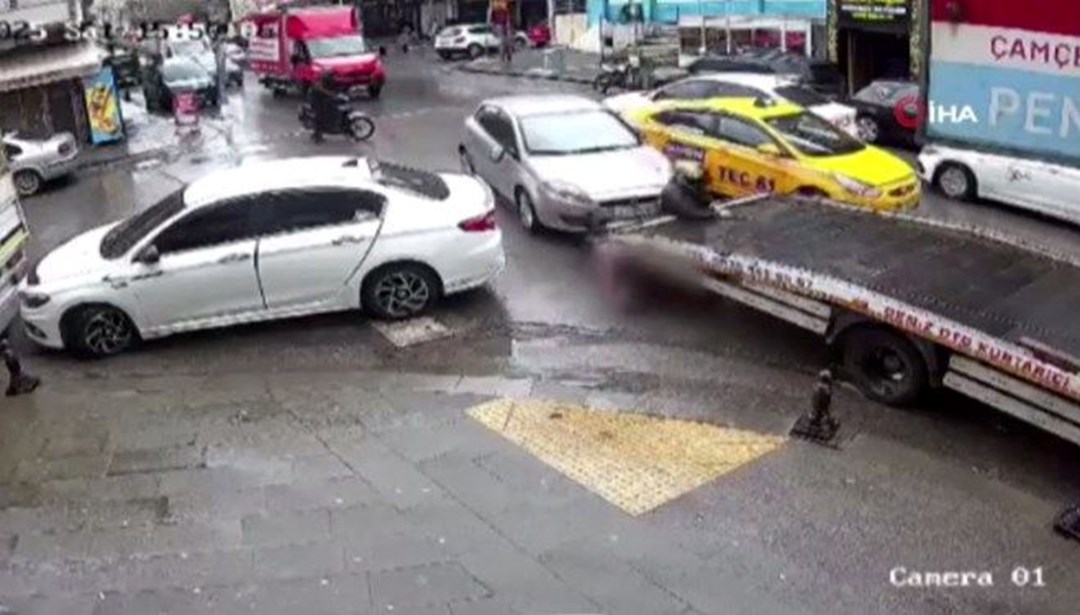 Pendik’te motokuryeler meslektaşları için toplandı