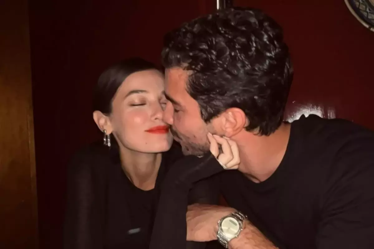 Pınar Deniz ve Kaan Yıldırım’dan Romantik Kar Pozu